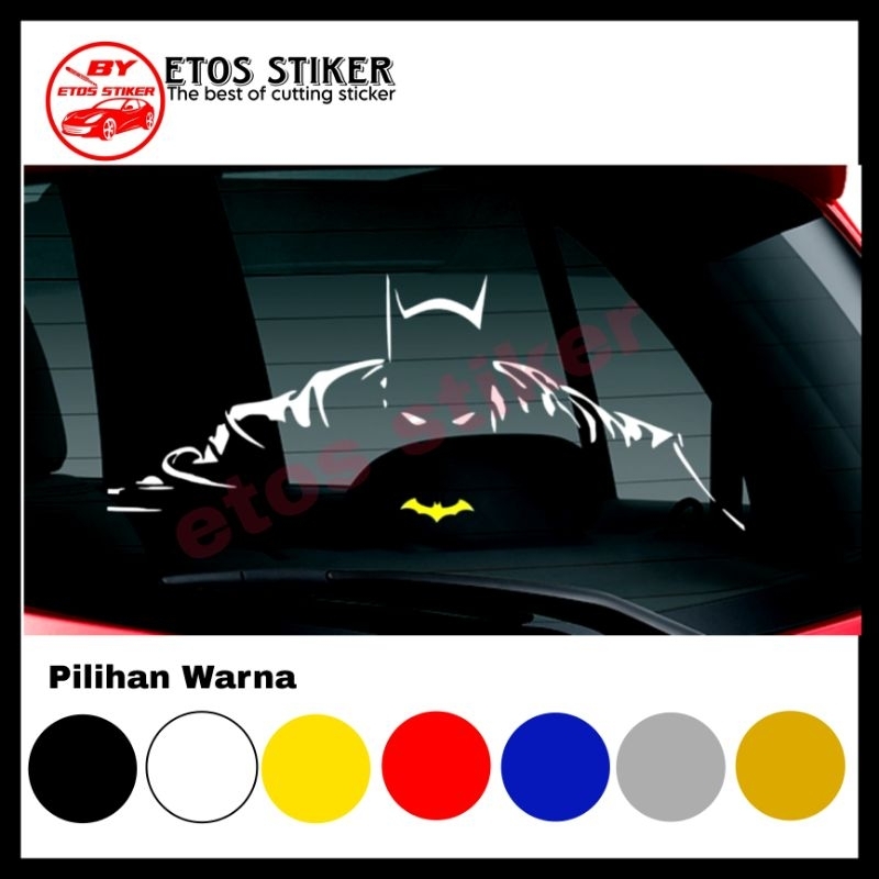Stiker Batman Cutting Sticker Mobil