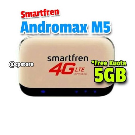 Top Produk.. Mifi Modem Wifi Smartfren Andromax M5 Free Kuota 3GB - Modem Wifi 4G