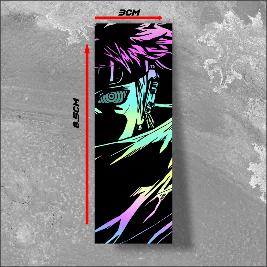 Sticker Anime Naruto Pain Akatsuki Hologram