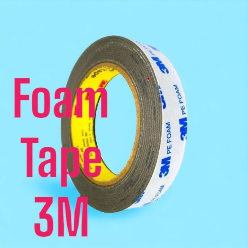 Double Tape 3M PE Foam Tape Busa Perekat Mobil Motor 3M