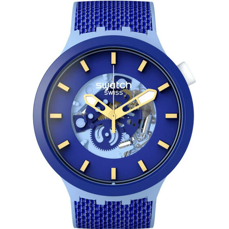 SWATCH SB05N105 Big Bold Jam Tangan Unisex Original