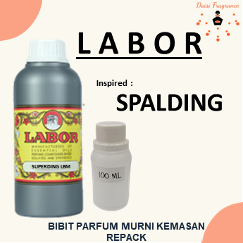 BIBIT PARFUM MURNI LABOR SPALDING | REPACK | PARFUM | UNISEX | PARFUME