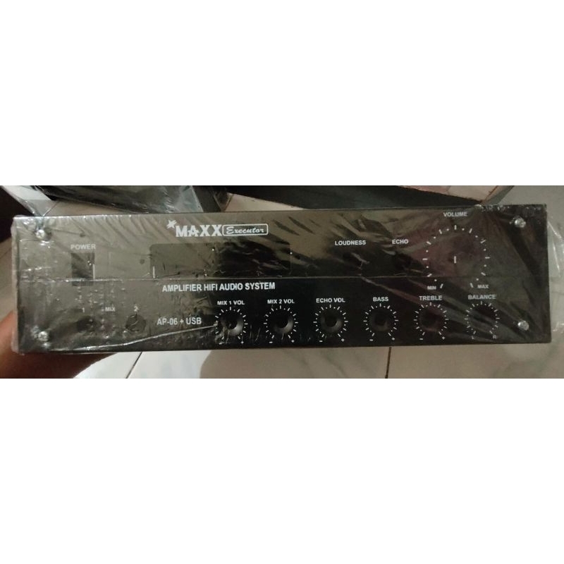 BOX POWER/BOX AMPLIFIER MAXX AP-06 + USB