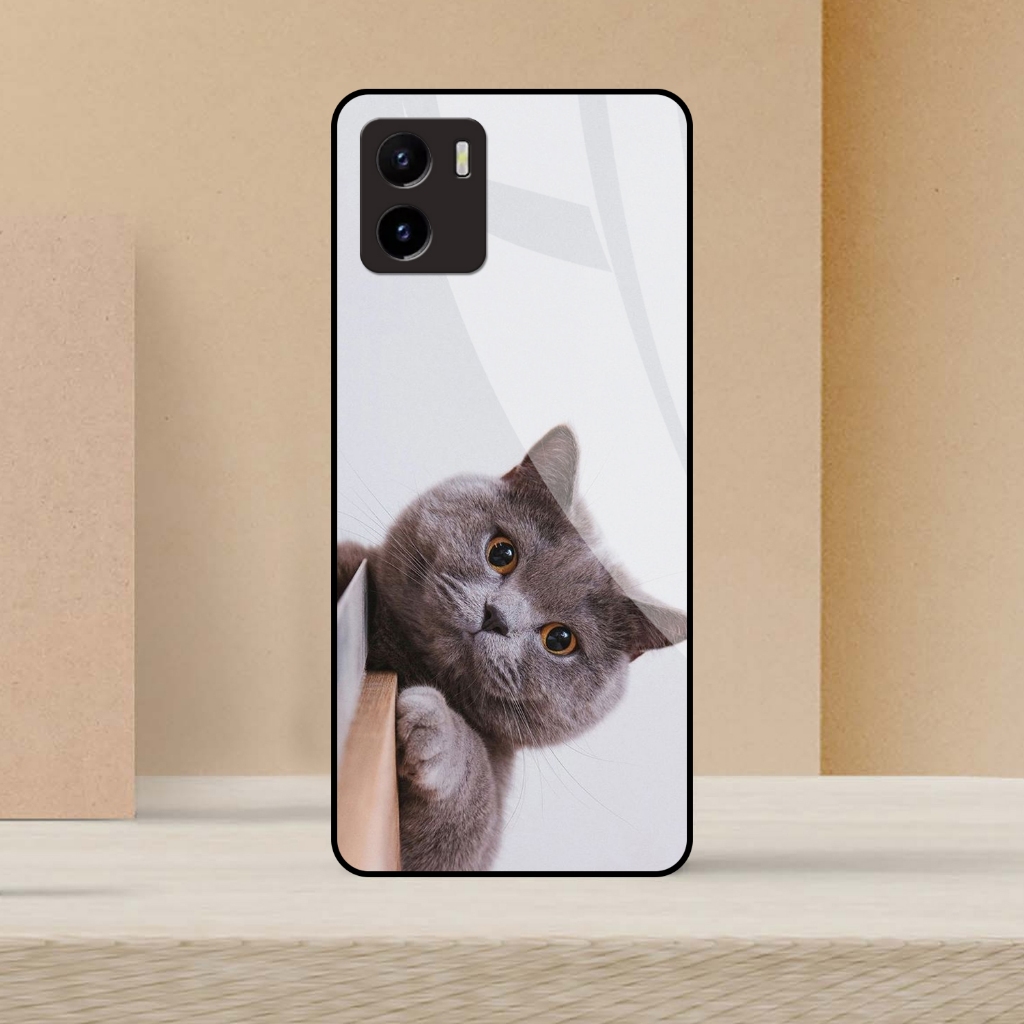 [ KCG ] jasoncellphone Softcase Kaca Kilau VIVO Y15S / VIVO Y01 - Casing Hp - Softcase - Softcase Gl