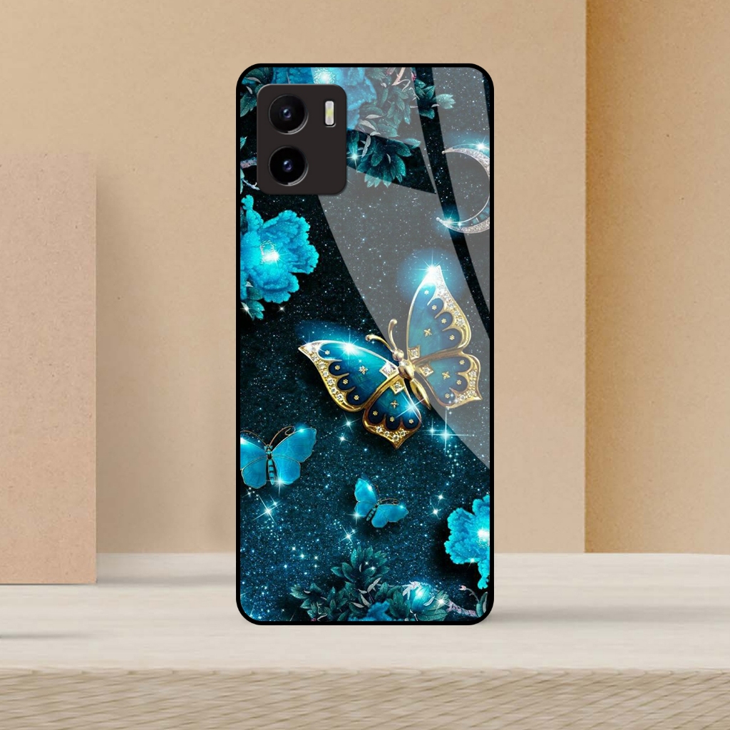 [ KPP ] jasoncellphone Softcase Kaca Kilau VIVO Y15S / VIVO Y01 - Casing Hp - Softcase - Softcase Gl