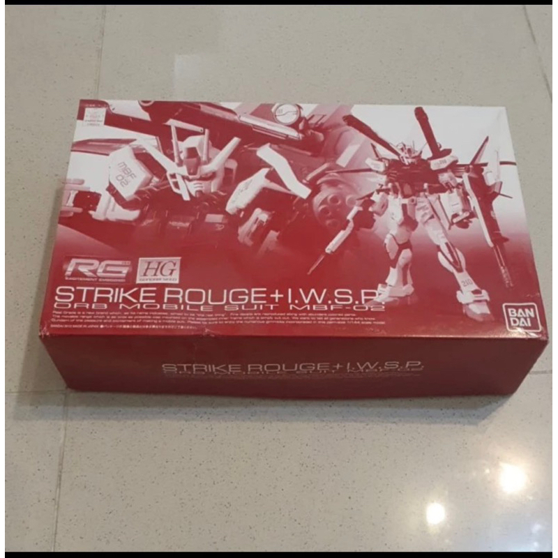 Gundam P Bandai Strike Rogue RG HG IWSP