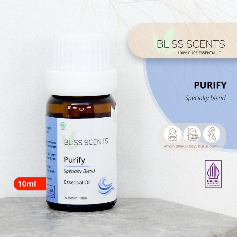 Purify Essential Oil Aromatherapy 100% Murni Therapeutic Grade Aromaterapi