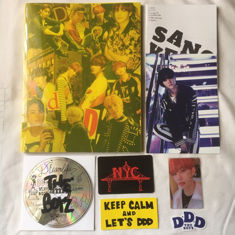 The Boyz Album Dreamlike DIY ver DDD unsealed fullset sunwoo pc sangyeon hwall