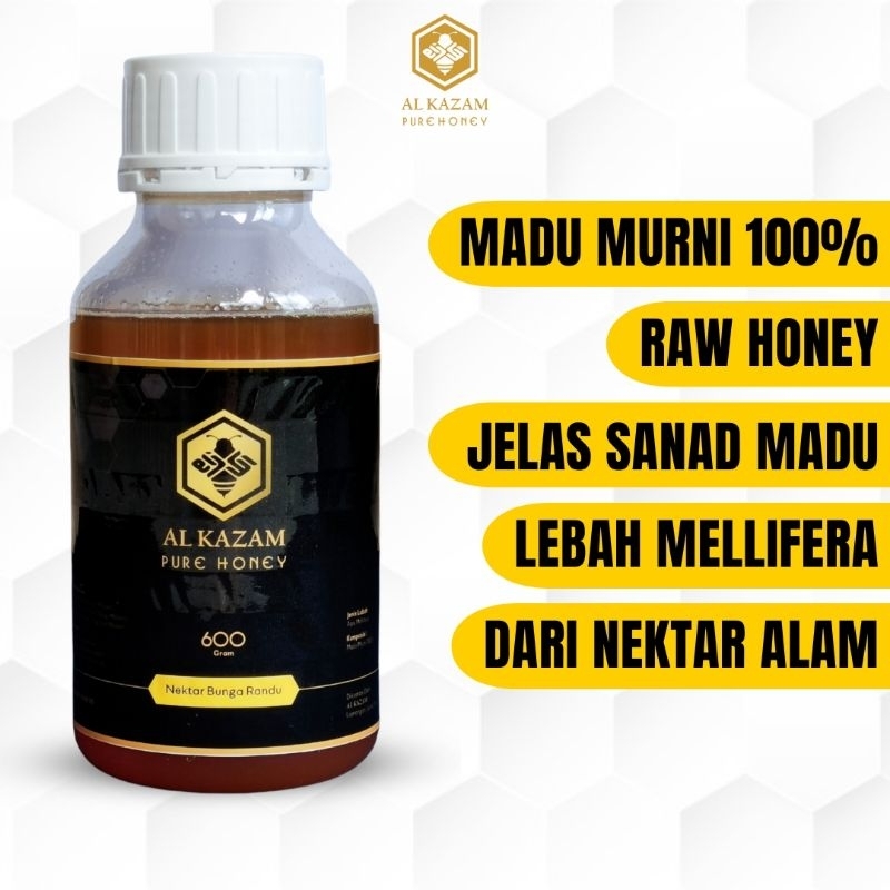 

Madu Randu Apis Melifera Asli Murni 600gr
