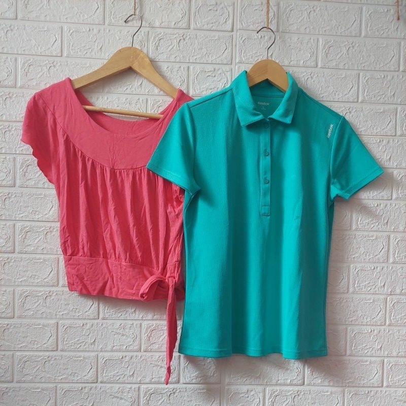 (PRELOVED) Kaos/ Atasan/ Kaos Kutung Wanita Good Condition Part 1