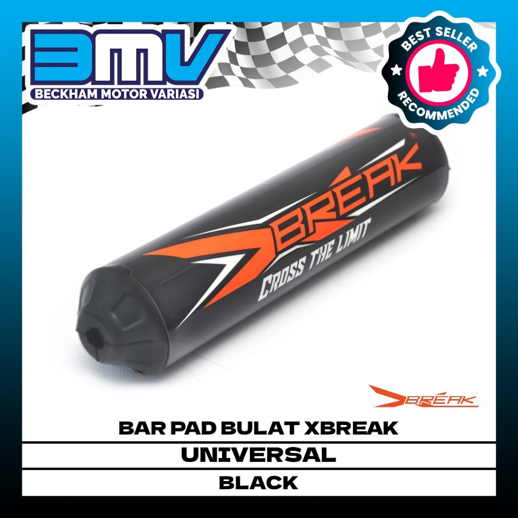 BARPAD BULAT XBREAK BLACK / BUSA STANG BULAT X-BREAK BLACK