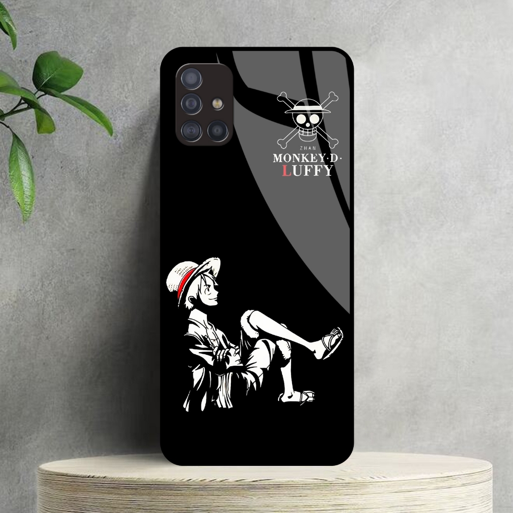 [ OPS ] jasoncellphone Softcase Kaca Kilau SAMSUNG A51 - Casing Hp - Softcase - Softcase Glass Kaca 