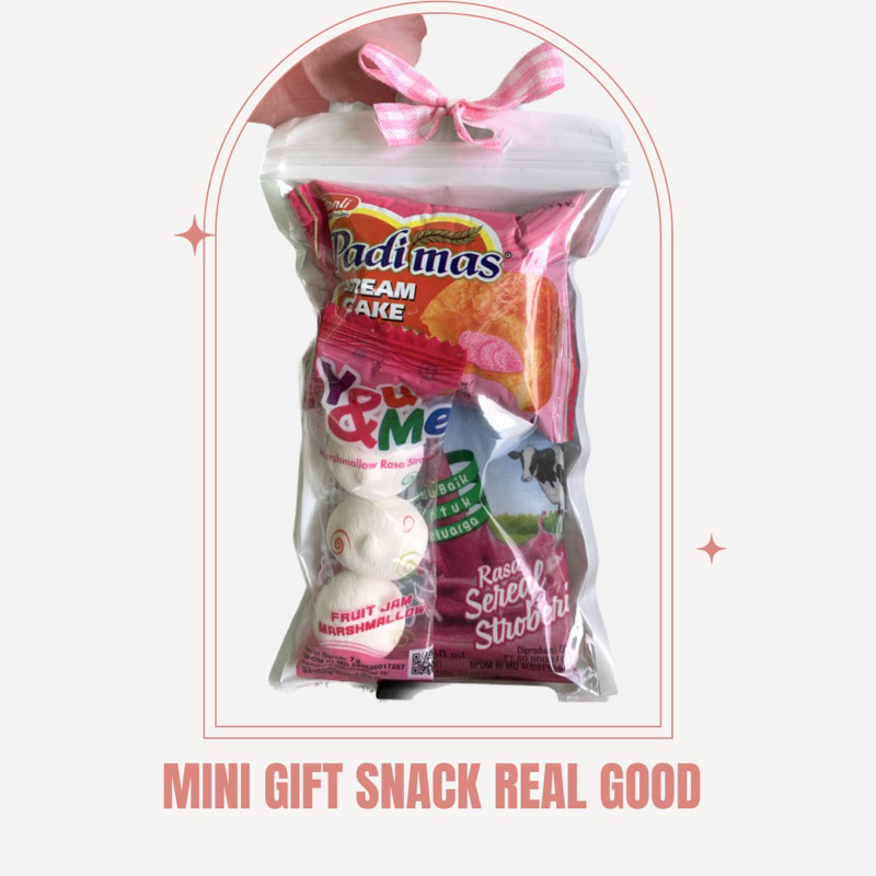 

Mini Gift Snack / Mini gift snack RealGood / Mini snack Murah / Mini hampers / Hampers / Realgood