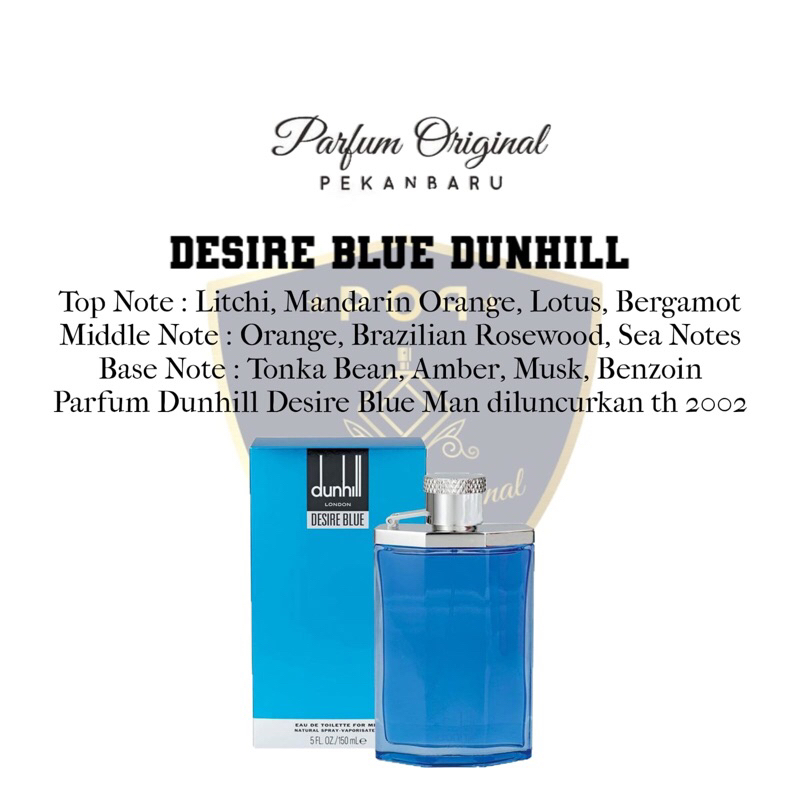 Dunhil Desire Blue Men Edt-parfum original store garansi