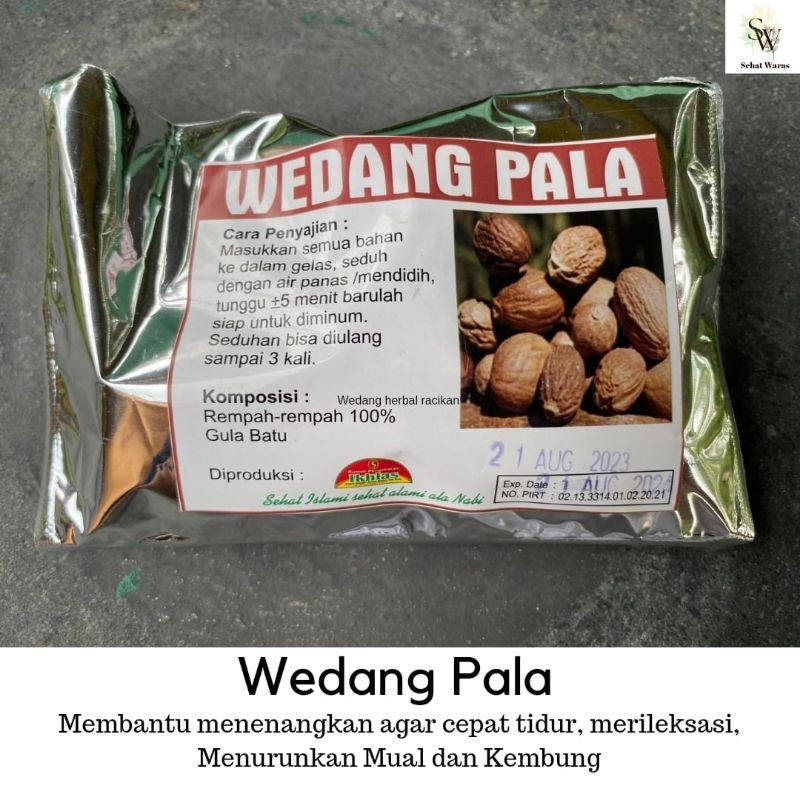 

WEDANG PALA secara tradisional membantu menenangkan agar cepat tidur merileksasi serta menurunkan mual/kembung