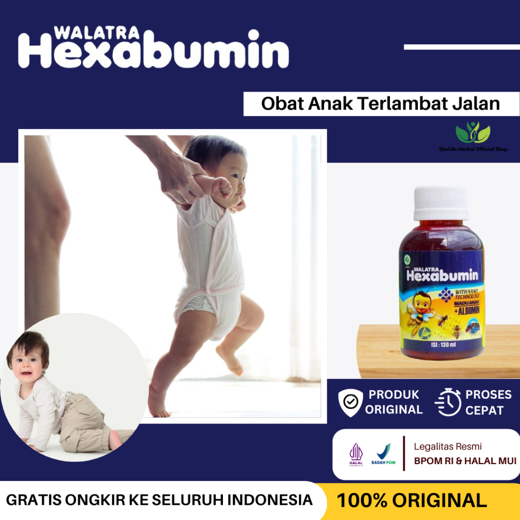 Obat Anak Terlambat Berjalan, Menguatkan Sendi Dan Tulang, Vitamin Anak Cepat Jalan, Melancarkan Anak Berjalan, Anak Terlambat Jalan Merangkak Belum Duduk, Anak Supaya Bisa Jalan Aman Untuk Anak Umur 1 Tahun Dengan Hexabumin