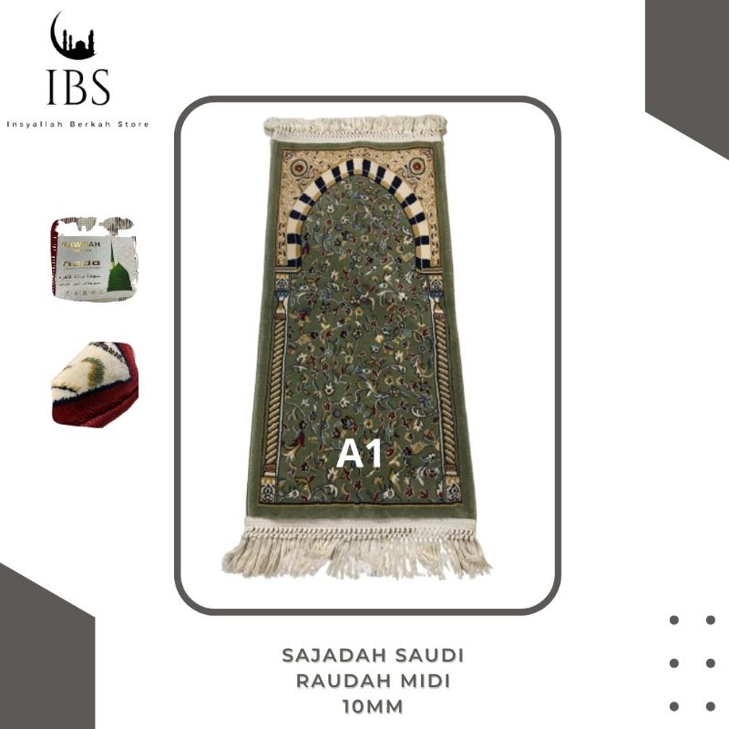 Sajadah Nada midi *Sajadah karpet *sajadah saudi *Sajadah karpet murah *Sajadah imam