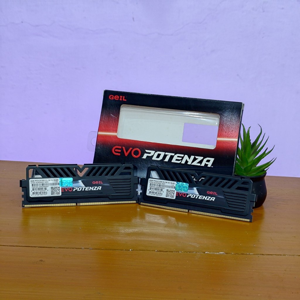 RAM DDR4 16 GB Kit Geil Evo Potenza 2 X 8 GB Fullset