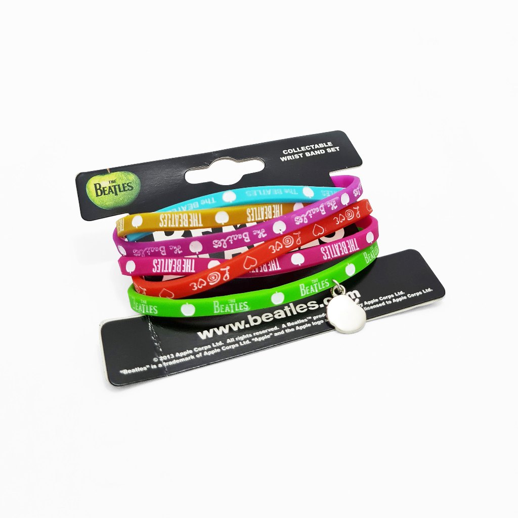 Official The Beatles - Apple Gummy Wristband
