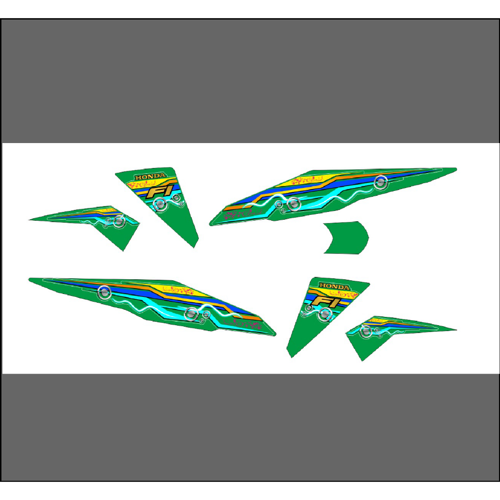 STIKER STRIPPING HONDA BEAT FI