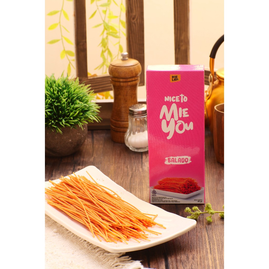 

Nice To Mie You - Mie Lidi Rasa Balado 60gr