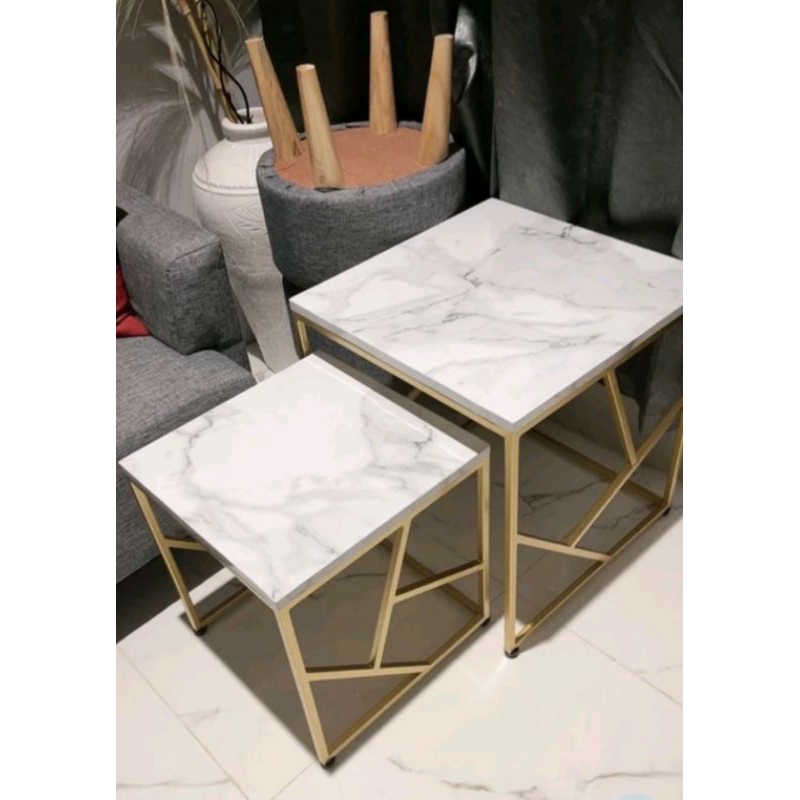 Meja Tamu Minimalis Set kotak | KOTAK Meja Ruang Tamu | Meja Minimalis | Meja Industrial | Meja Besi