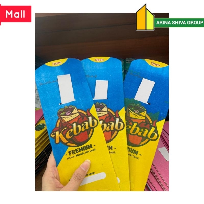 

100 LEMBAR KERTAS KEBAB TARIKAN BAHAN DUPLEK PUTIH UKURAN 24 × 9,2 CM HIGH QUALITY TEBAL PRODUK TERBARU | KOTAK KEBAB DUPLEK PUTIH KEKINIAN | DUS KEBAB VIRAL TIKTOK | KEMASAN KEBAB | BOX KEBAB 100 PCS MURAH | TOKO KEBAB OFFICIAL | SHIVACORP 6368