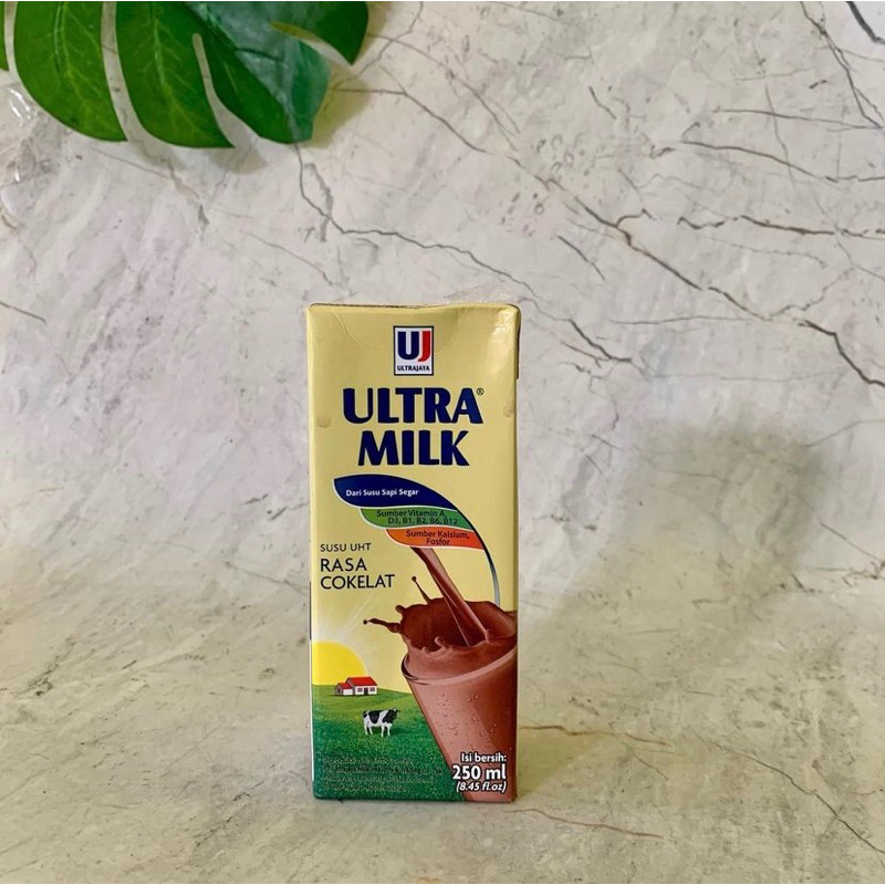 

Ultra Milk Susu Uht Rasa Cokelat 250ml