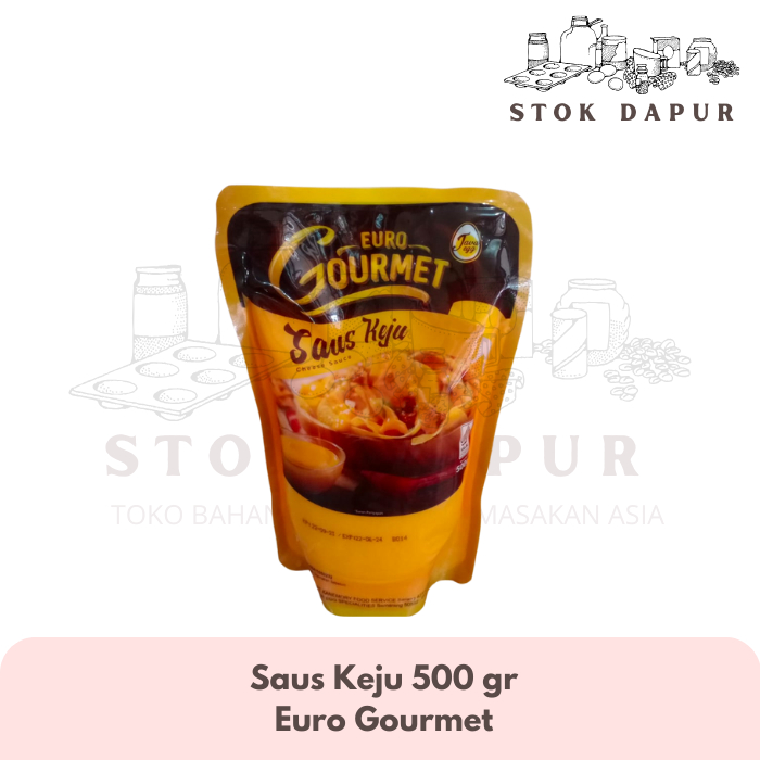 

Euro Gourmet Saus Keju - Cheese Sauce 500gr