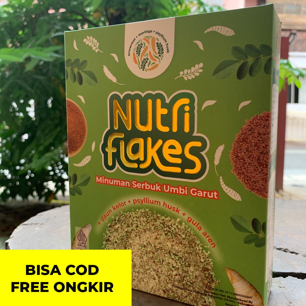 

Nutriflakes Sereal Umbi Garut Atasi Asam Lambung
