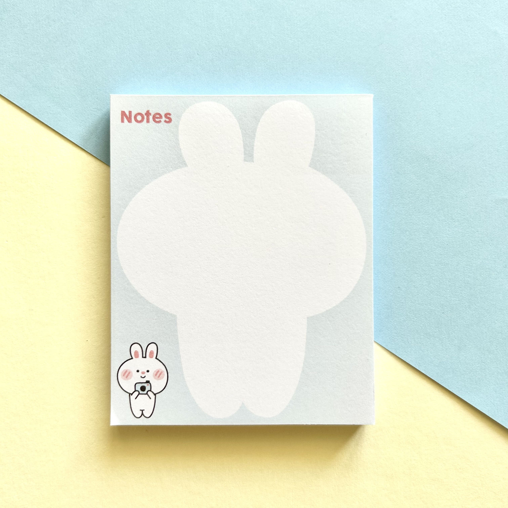 

HOUI - Memopad Lucu Cute Colorful // Bunny Notes Blue 8x10cm