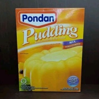 

Pudding Pondan Mix Mangga 200gr / Tepung Agar Agar