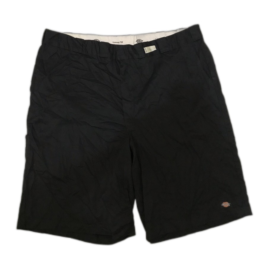 Celana chino Dickies Loose Fit hitam Big Size 46 Original Second