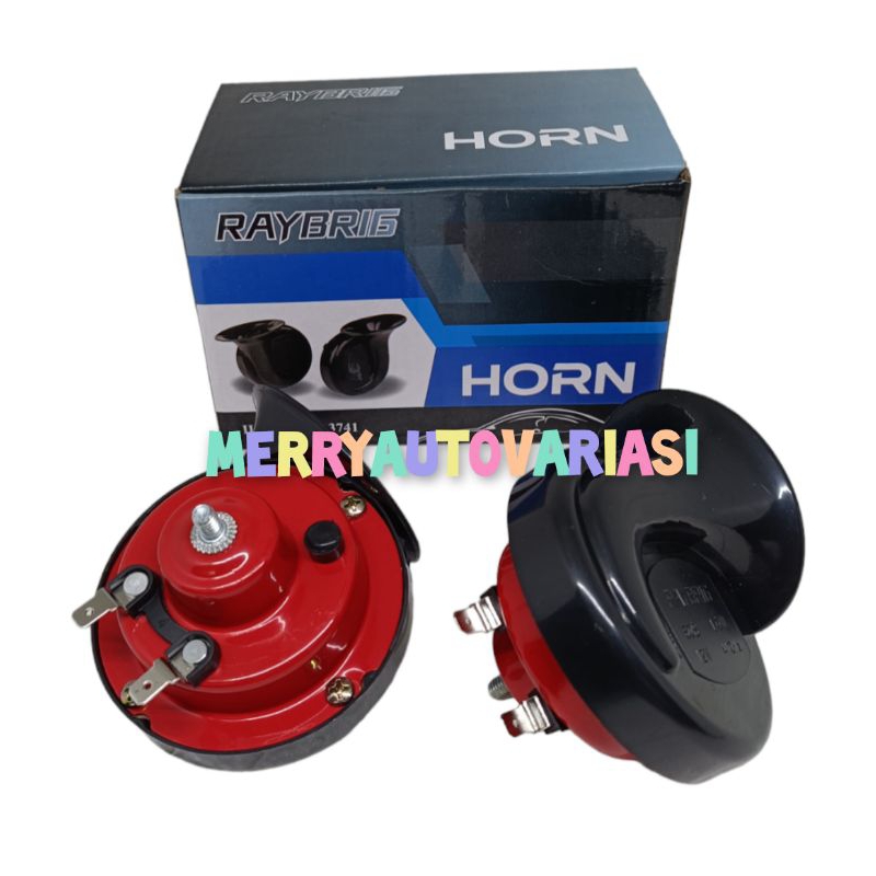 Klakson keong mobil 12 volt RAYBRIG