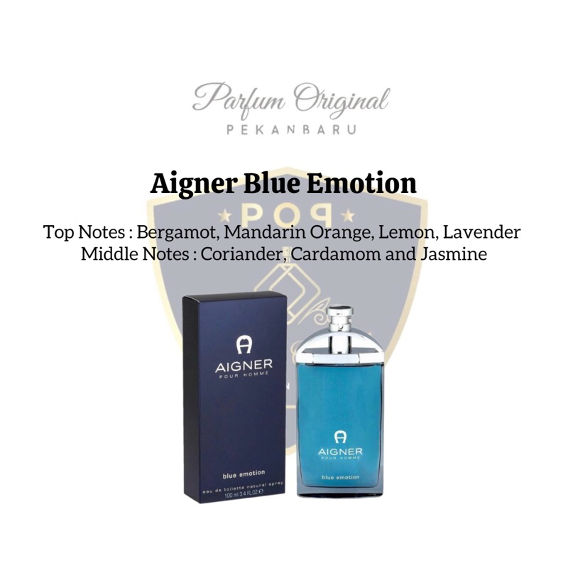 Aigner Blue Emotion men-parfum original store garansi