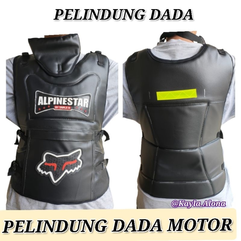 PELINDUNG DADA MOTOR / PELINDUNG DADA NAIK KENDARAAN BERMOTOR