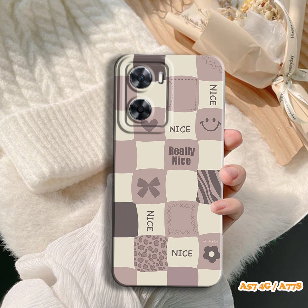 Case Hp Oppo A57 2022 TERBARU (4G) / A77S 2022 - RK [08] - Case Motif - Casing Hp Oppo A57 4G / A77S