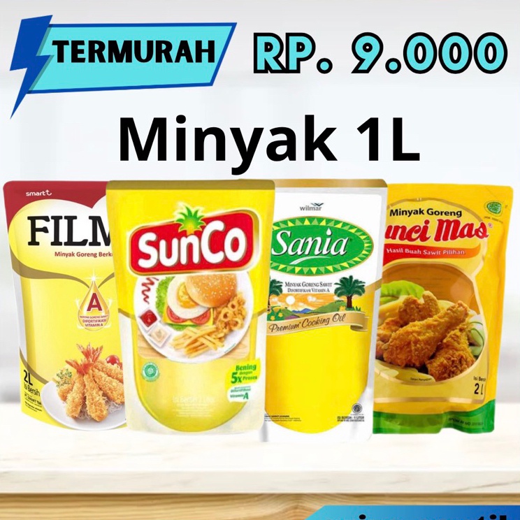 

[KODE PH6PP] Minyak Goreng 1L