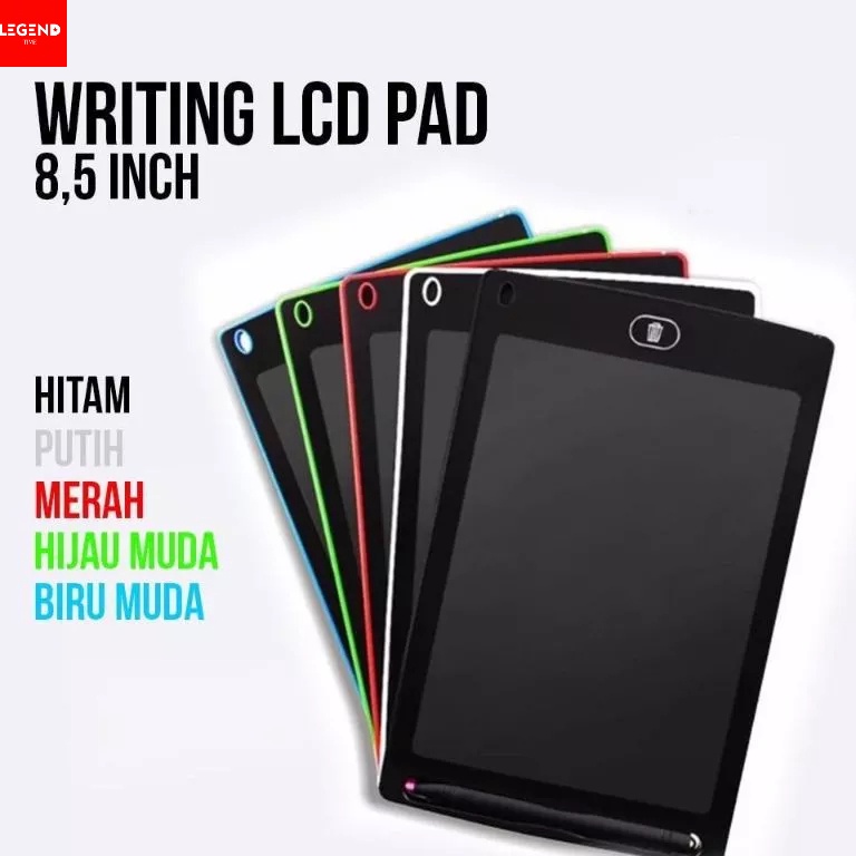

40 Legend Time Lcd Papan Tulis Anak Drawing Writing Tablet 8.5" Inci ❋COD