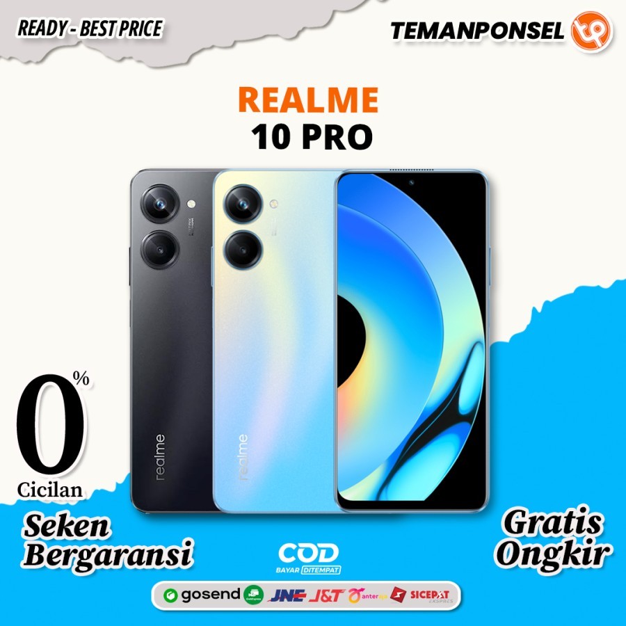 Realme 10 Pro 5G 8/128gb resmi second mulus