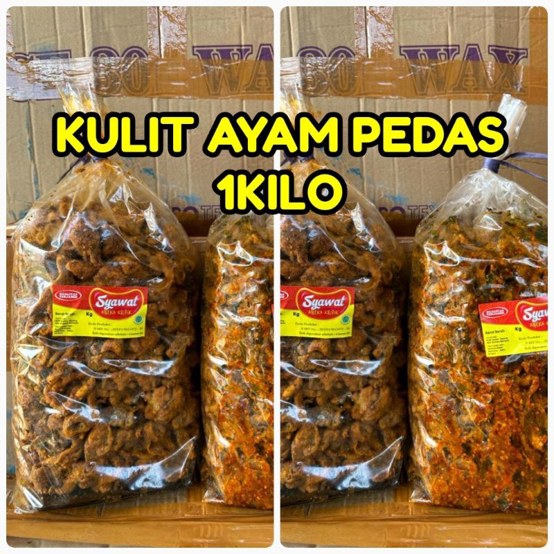 

Kulit Ayam Pedas Syawal 1kilo