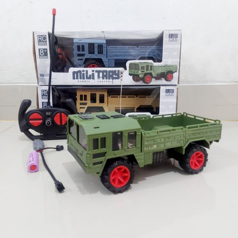 RC CAR TRUK MILITER REMOTE CONTROL - MAINAN MOBIL REMOT RC CAR TRUK MILITER REMOTE CONTROL - MAINAN 