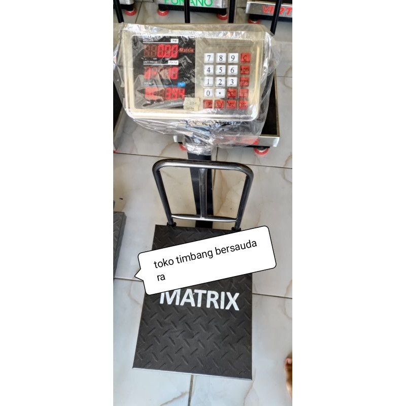 Timbangan digital duduk Matrix 100kg