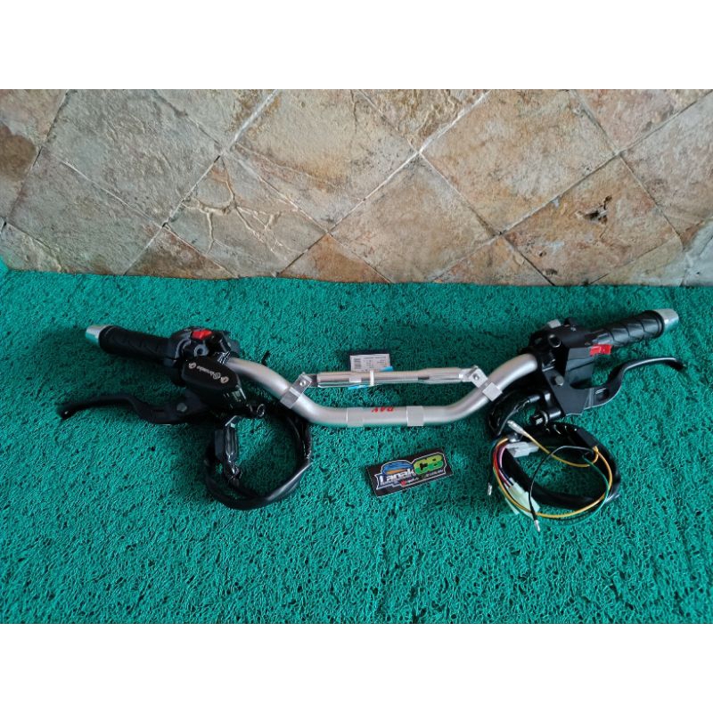 paket stang stir day cop Daytona set holder kanan ksr kiri vixion old master rem