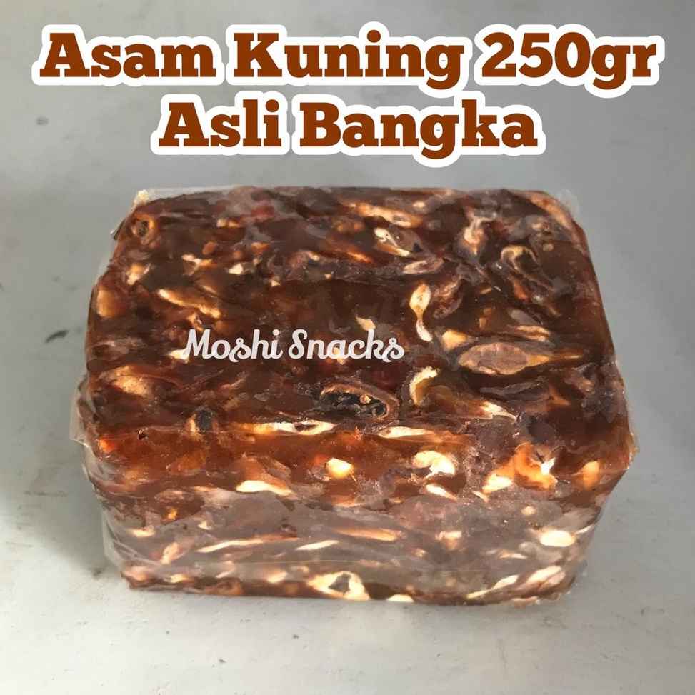 

[KODE PRODUK CFLJK4097] Asam Kuning Asli Bangka 250gr / Asem Bangka / Tamarind