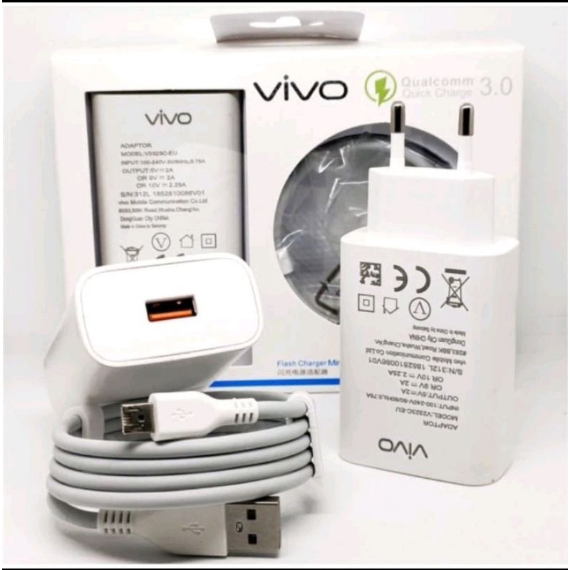 CHARGER/CASAN VIVO ORI VIVO Y17/ Y15/ Y12/ Y20 MICRO USB FAST CHARGING