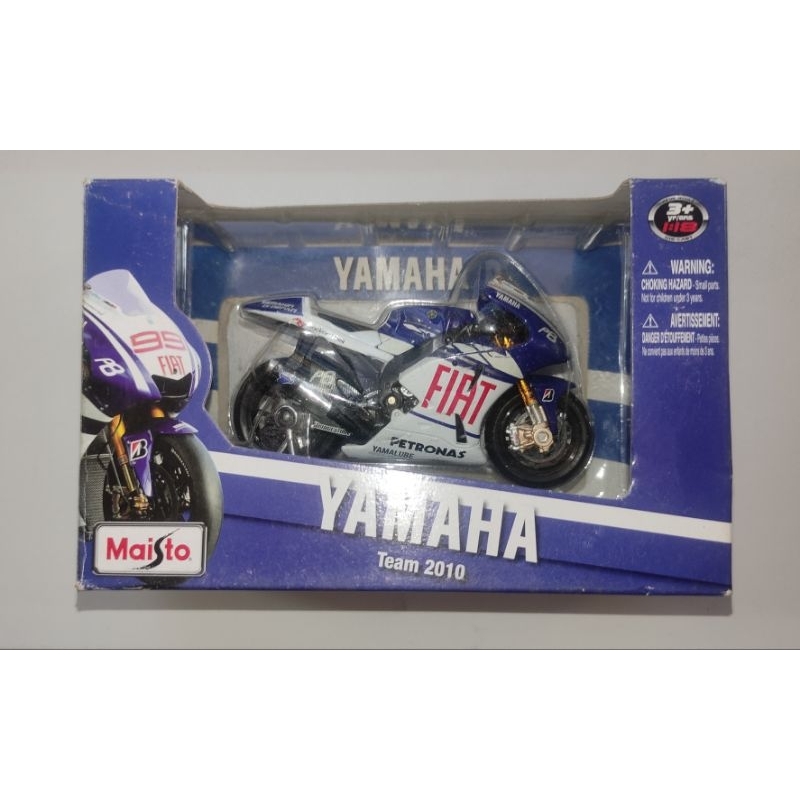 Maisto MotoGP 1:18 Yamaha YZR-M1 2010 Jorge Lorenzo 99