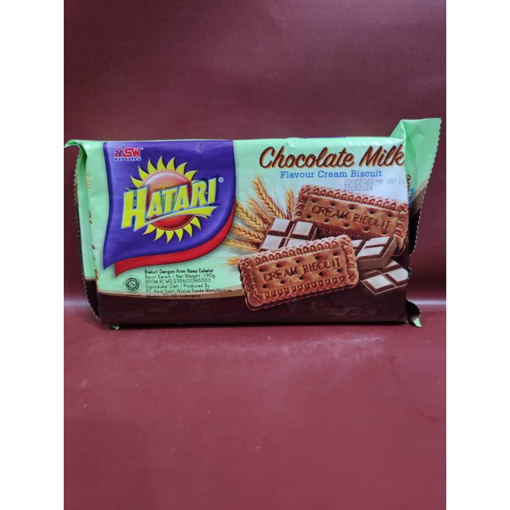 

Hatari Chocolate Milk Biscuits 195gr