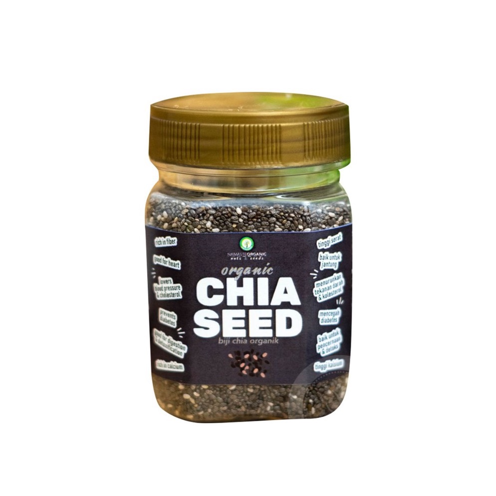 

63 ORGANIC CHIA SEED JAR 110GR Kirim Langsung