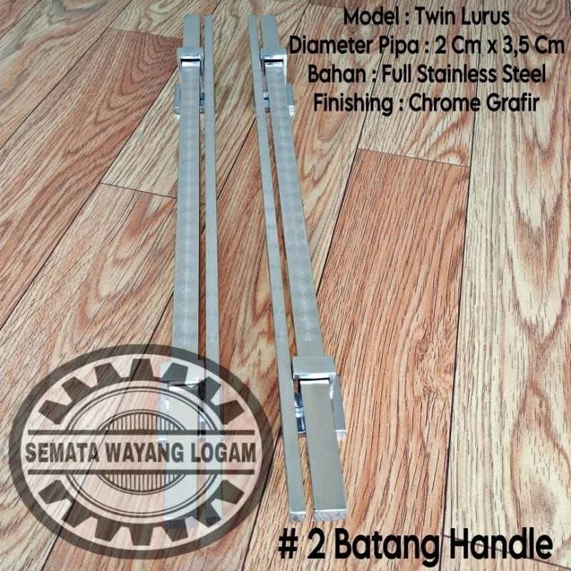 80 Cm Handle Pintu Rumah Stainless Steel Grafir Gagang Tarikan Pegangan Pintu Kupu Tarung Minimalis